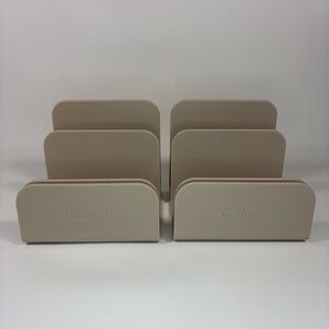 Caraway Beige Silicone Pan Organizer Set - 6-Piece